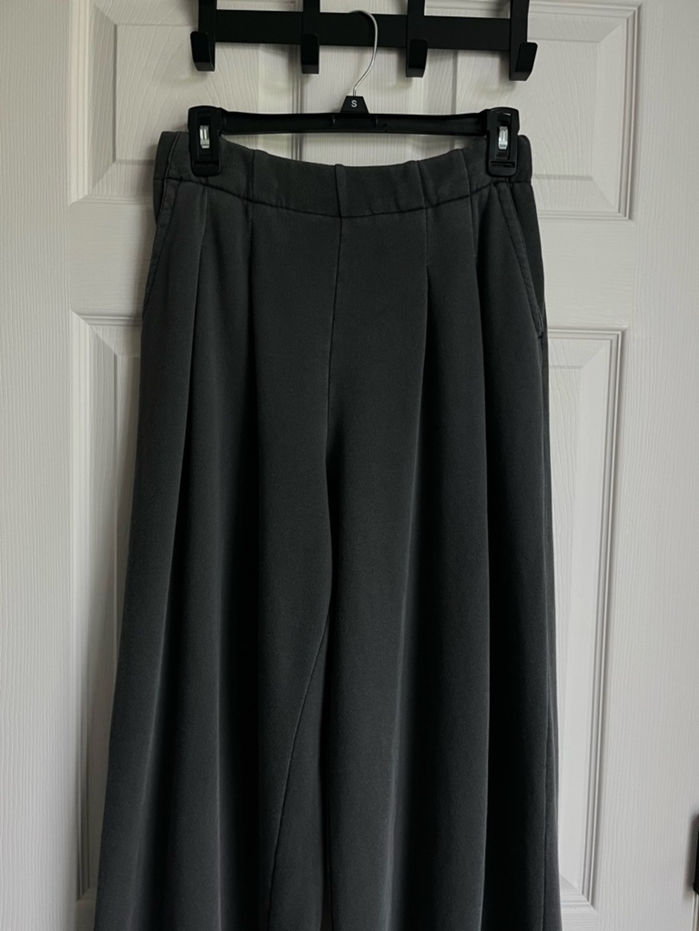Aerie Wide Leg Street Trouser Charcoal Size Small Regular Like New - Picture 3 of 9